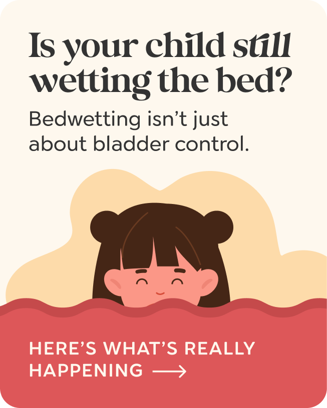 Is your child still wetting the bed?